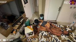 Free REAL-TIME CCTV DRIPPED SEX RECORD. PLEASE SUBSCRIBE MY RED Porn Video  - Ebony 8