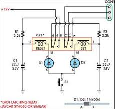 I need some help related to the latching relay. Momentary Switch Teamed With Latching Relay
