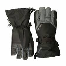 Details About Gordini Gore Tex Gauntlet Gloves Black Gunmetal X Large