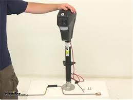 Helical cut gears reduce noise and improve operating efficiencies and the led lights makes setting up camp simple. Lippert Components Camper Jack A Frame Jack Lc285318 Review Video Etrailer Com
