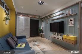 大餐桌 半開放主臥 收納滿點一家四口最完美的小宅提案 設計家searchome flat screen