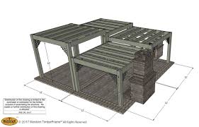 Ihr onlineshop für wellplatten, stegplatte, trapezplatten und überdachungen Easy Guide How To Measure For A Pergola Western Timber Frame