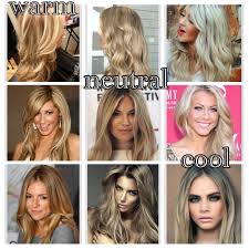 The Difference Between Warm Neutral And Cool Blonde Tones
