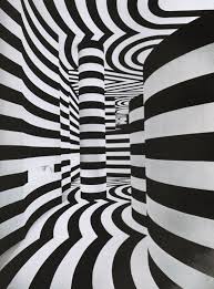 Black And White Optical Illusion Square Black And White Tunnel Optical Illusion 580x786 Optical Illusion Optical Illusions Art Optical Illusions