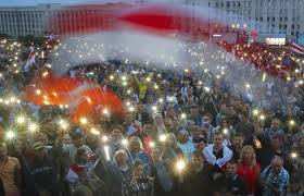 Belarus says russia willing to help counter unrest as thousands mourn slain protester. Nearly 3 Months After Vote Belarus Protests Still Go Strong