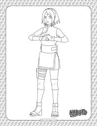 Select from 35970 printable crafts of cartoons, nature, animals, bible and many more. Sakura Haruno Coloring Page