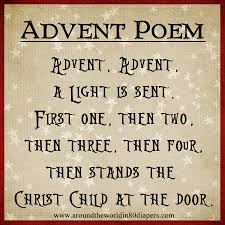Highchair Travelers Advent Family Poems Advent Family Poems