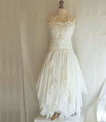 Tattered Wedding Dresses Fairy Wedding Dress Tattered Romantic Look Made To Order This W Upcycled Wedding Dress Tattered Wedding Dress Fairy Wedding Dress