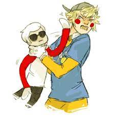 Au Where Daves The Creepy Puppet And Cal Is So Creeped Out By Him Homestuck Striders Fandomstuck