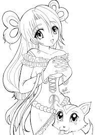 Here are our coloring pages in manga style. Printable Anime Coloring Pages For Adults Novocom Top