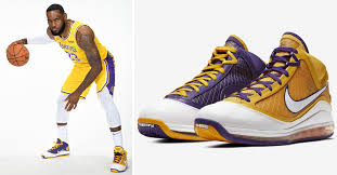Top produit lebron james shoes pas cher sur aliexpress france ! Nike Lebron 7 Media Day Dropping In Lakers Colorway