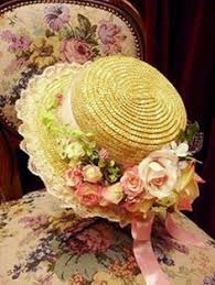 How to decorate a hat? How To Decorate A Straw Hat With Silk Flowers Hats Flower And Silk Tea Hats Flower Hats Pretty Hats