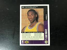 Maybe you would like to learn more about one of these? Lot 1996 Upper Deck Kobe Bryant Rookie Card