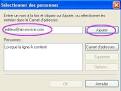 Adresse courriel