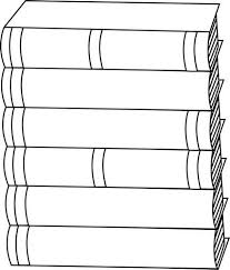 Black And White Outline Calendar Clipart Allhlografia Iwanna Patsioy Outlook Book Clip Art Stack Of Books Book Spine