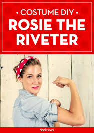 Check out our rosie the riveter costume selection for the very best in unique or custom, handmade pieces from our shops. A Rosie The Riveter Costume Diy That Ll Make You Feel Like A Total Badass Sheknows