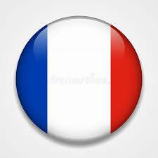 Drapeau français) is a tricolour flag featuring three vertical bands coloured blue (hoist side), white, and red. Flag Franciya Kruglyj Losnistyj Znachok Illyustraciya Vektora Illyustracii Naschityvayushej 135441495