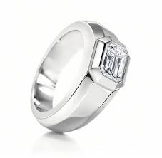 Harry Winston Rings For Men Men Diamond Ring Platinum Ring