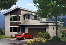 Awesome Mid Century Modern Floor Plans The view side of the home features glass doors opening. awesome mid century modern floor plans