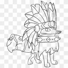Keep your kids busy doing something fun and creative by printing out free coloring pages. Animal Jam Headdress Coloring Pages Sketch Clipart 4723056 Pikpng