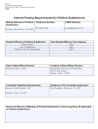 Tbd if more than two candidates run. 2021 Election Dates Goliad Tx