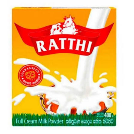 RATTHI Full Cream Milk POwder 400g
