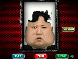 After completing your work, you can click the play button and enjoy the special effects of this fun game. Kim Jong Un Funny Face Spiel Online Spielen Auf Y8 Com