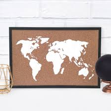 Birthday party ideas › diy cork board. Diy Cork Board Map Doodle And Stitch