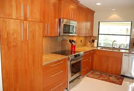 kitchen natural cherry kitchen cabinets