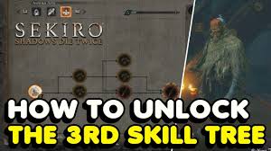 Sekiro How To Unlock The Ashina Arts Skill Tree Tengu S Rats Sidequest Sekiro Shadows Die Twice Youtube
