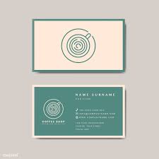 Coffee Shop Business Card Template Vector Free Image By Rawpixel Com Aew Business Card Mock Up Coffee Shop Business Card Graphic Design Business Card