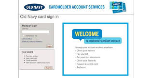 Old Navy Credit Card Login Eapply Oldnavy Com Credit Card Paying Bills Cards Sign