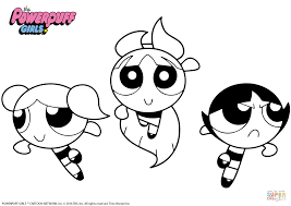 Cheetah dc superhero girls coloring page. Powerpuff Girls Coloring Pages Printable Novocom Top