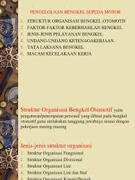 1.1.1 konstruksi gedung sanitasi dan perawatan. Contoh Soal Pengelolaan Bengkel Sepeda Motor Literatur