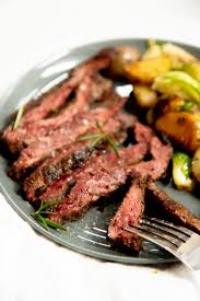 In a stainless steel saucepan, combine sugar and water. One Skillet Coffee Rubbed Steak And Potatoes Dinner Wholefully