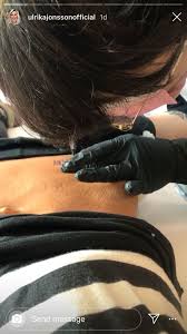 The tv personality, 53, sparked concern among her instagram followers who claimed she looked. Ulrika Jonsson Causes Stir As She Takes To Instagram After Getting Four Tattoos In One Day Hot Lifestyle News