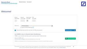 2 pour les ordres de bourse d'un montant supérieur à 2.500€, qui ne sont pas effectués en ligne ou qui ne concernent pas euronext bruxelles, voir la brochure « tarifs pour les principales opérations. Deutsche Bank Kunden Login Portal Addresources