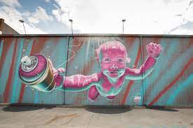 Jeks S Spray Painted Murals Part Of City S Growing Street Art Scene People Greensboro Com