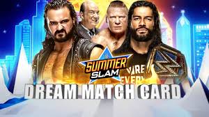 Bobby lashley destroys goldberg, retains wwe title · the wwe summerslam 2021 witnessed two major titles not changing . Wwe Summerslam 2021 Dream Match Card Youtube