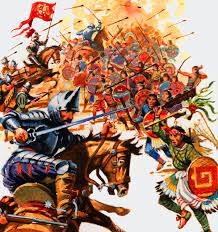 The tlaxcalans assured me it was all a farce, and that the messengers were people of little standing, adding that i must not think of going there unless the nobles of the city came to see me. Tlaxcalans Battle The Spanish Conquistador Aztec Warrior War Art