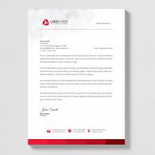 Select a symbol or alphabet letter from our logo maker's database. Red Abstract Letter Head Vector Design Company Letterhead Template Letterhead Design Inspiration Lettering