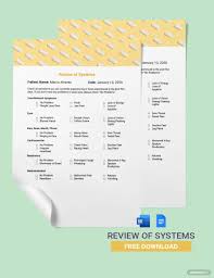 Image result for Review of Systems