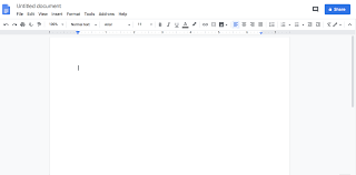 When you choose to print your work, the blank page will be included in the document. How To Create A Google Doc On Your Computer Or Mobile Device