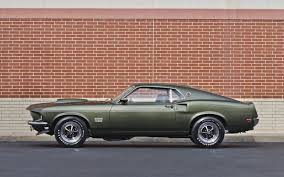 Wallpaper Green Car 1969 Ford Mustang Boss 429 Mustang Ford Mustang Boss Ford Mustang
