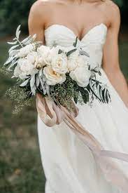 Choose a ribbon that matches your. Romantic Farm Wedding In Minnesota Real Weddings Oncewed Com Elegant Wedding Bouquets Bohemian Wedding Bouquet Wedding