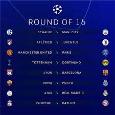 De volledige potindeling van de champions league vind je op gids.tv. Dit Is De Loting Voor De Achtste Finales Van De Champions League Ajax Neemt Het In Februari En Maart Op Tegen Recordhouder Real M Real Madrid Madrid Instagram