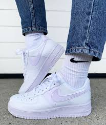 E Take A Closer Look At The Nike Air Force 1 07 Barely Grape One Of The Most Popular Af 1 Colourways Of T In 2020 Nike Air Shoes Nike Shoes Air Force Sneakers Fashion
