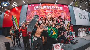Skateboarding at the olympic games. Asia S First Olympic Skateboarding Qualifier Takes Place In Nanjing Cgtn