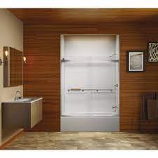 Maybe you would like to learn more about one of these? Kohler Levity 59 5 8 In X 62 In Semi Frameless Sliding Bathtub Door In Silver With Towel Bar Shower Doors Tub Shower Doors Tub Doors