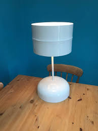 Alamar is a durable alternative to natural materials, including marble, stone and glass, which can be too expensive and fragile for larger. Hand Crafted Table Lamp Made From Recycled Materials By Engineering Fire Notonthehighstreet Com